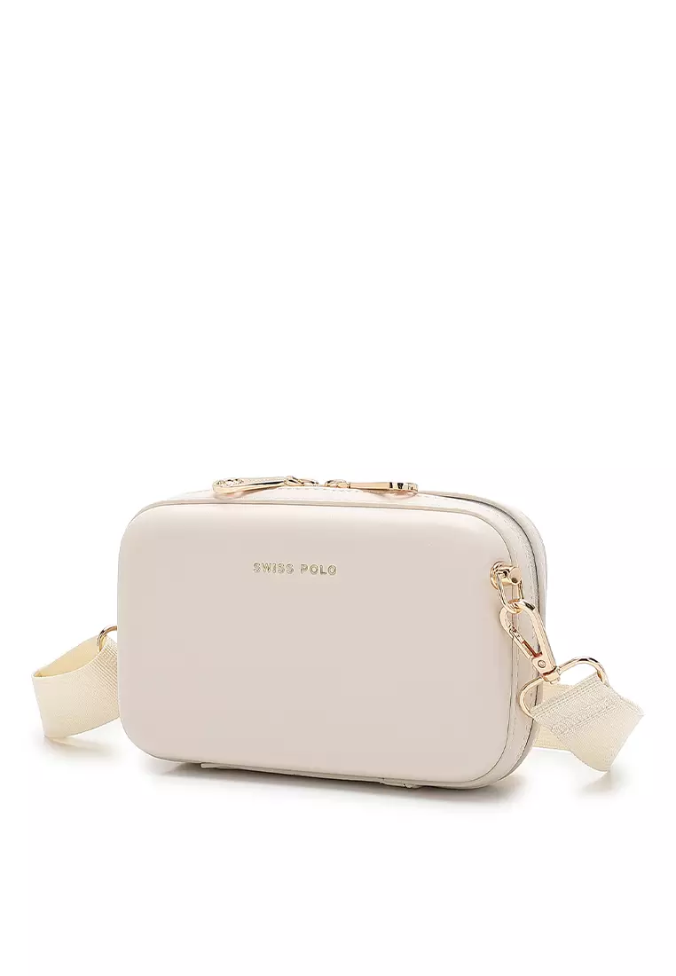Women's Sling Bag / Crossbody Bag - White