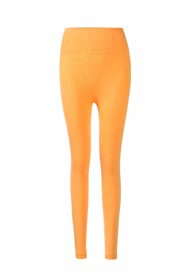 Girls orange leggings hot sale