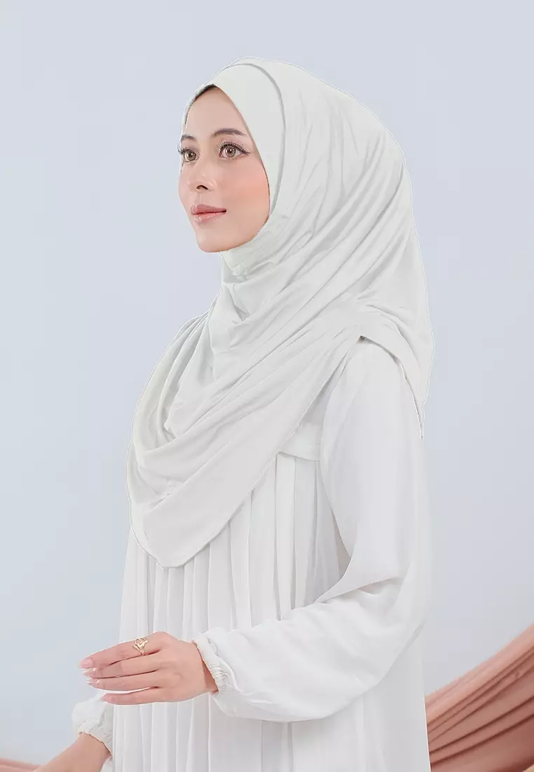 HIJAB INSTAN VALEEQA - WHITE