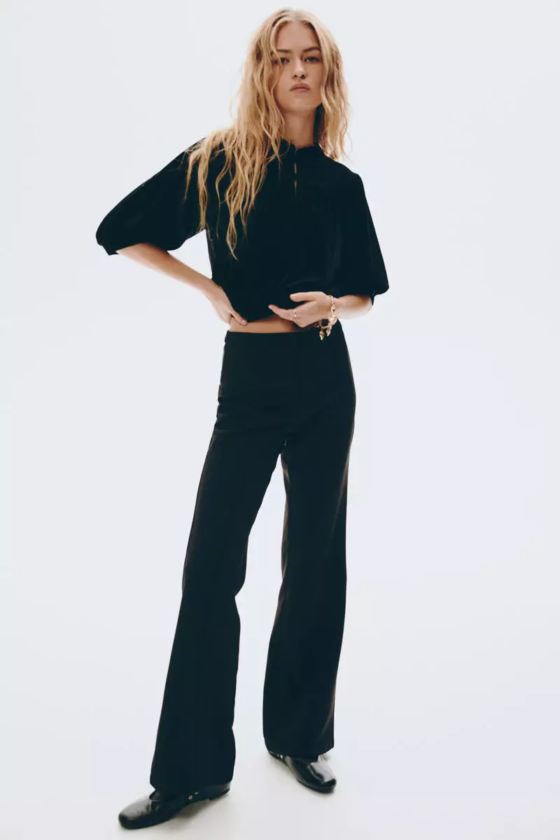 Flared trousers
