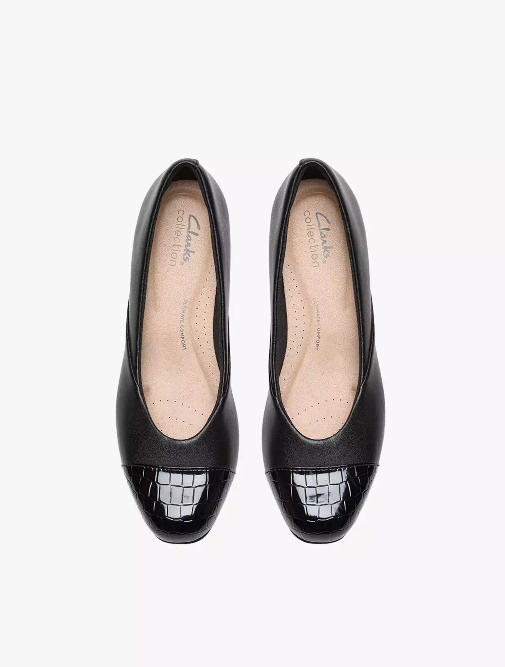 Clarks Juliet Rise Black Leather