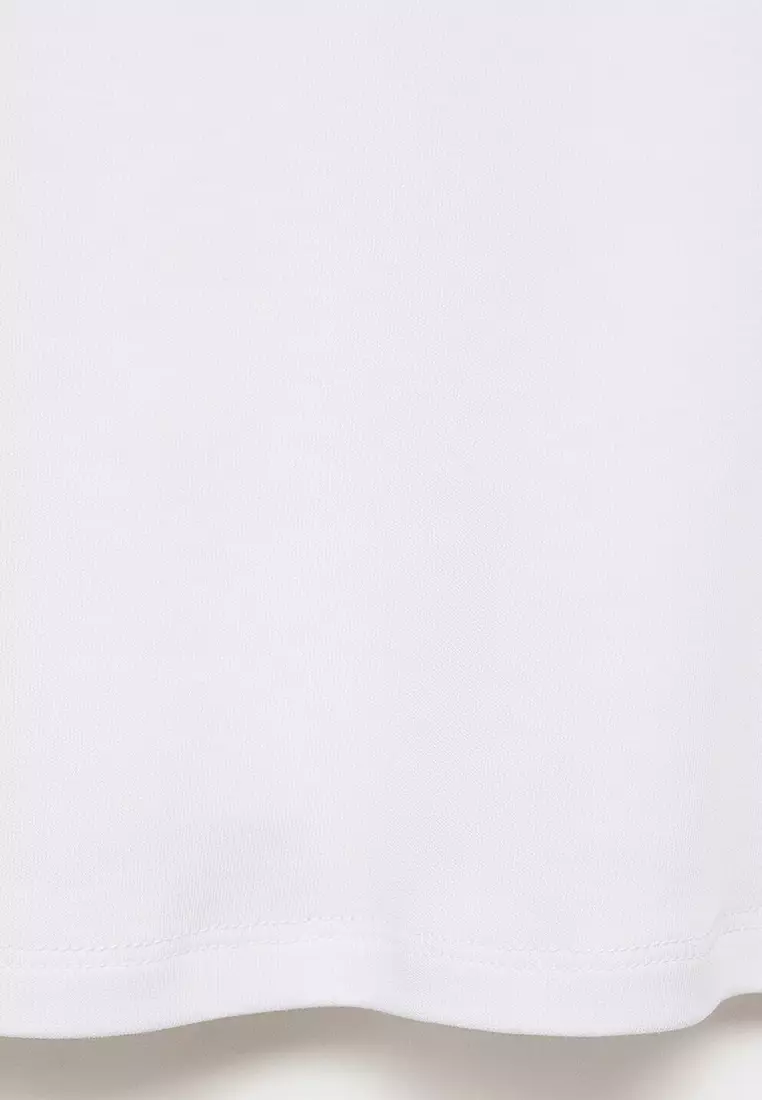 Rounded Neck Cotton T-Shirt