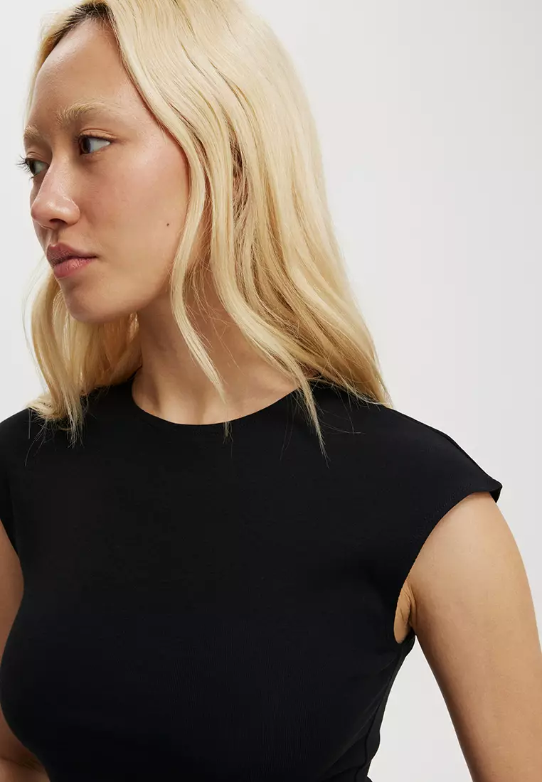 Jolie Cap Sleeves Top