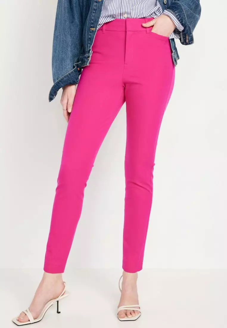 High-Waisted Pixie Skinny Ankle Pants