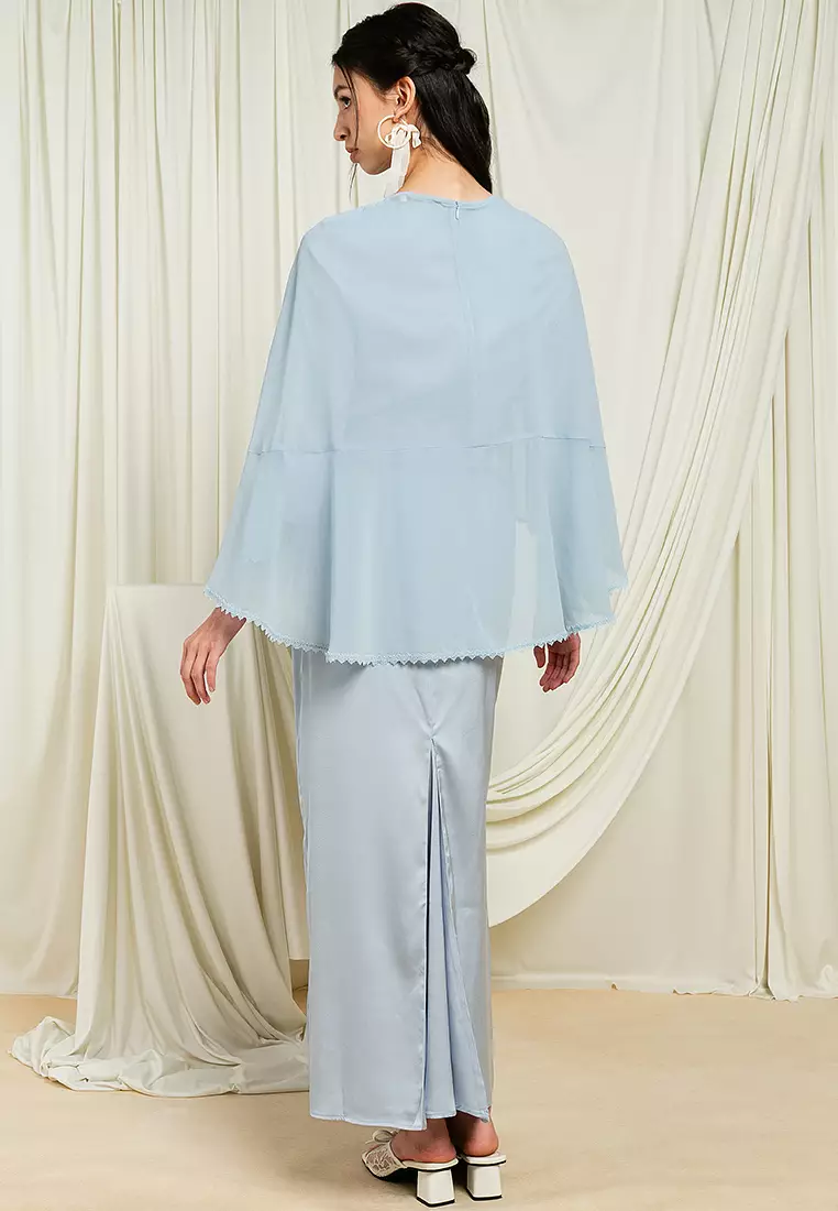 Zarina Ruffles Kurung Set