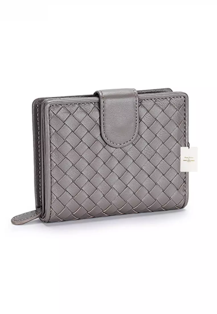 Weave Sheepskin Wallet JW YT-1259