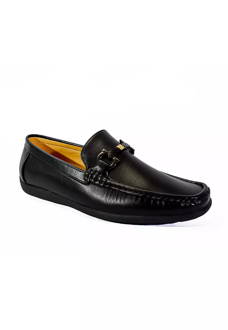 Mario D' boro Runway Men's Casual Loafers MX 24965 Black C53 C60