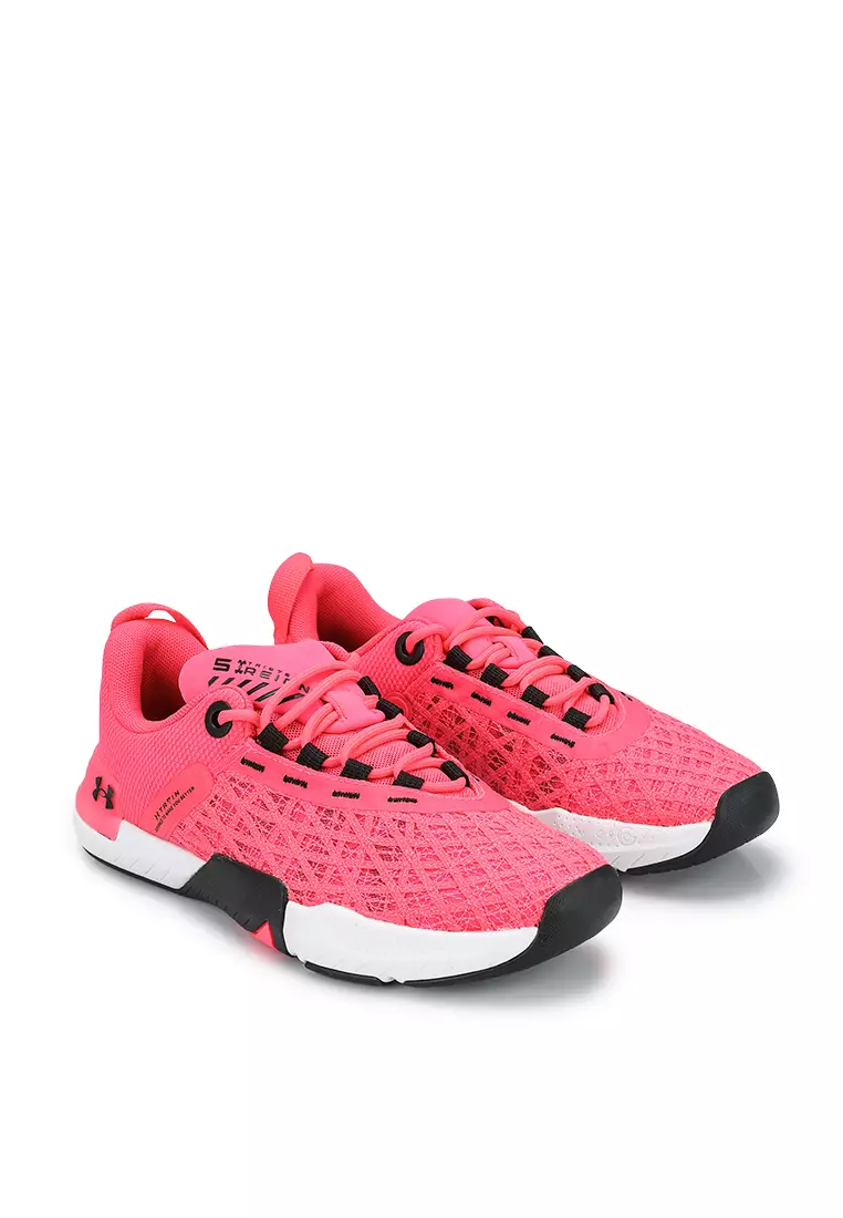 Under armour pink womens shoes Clearance