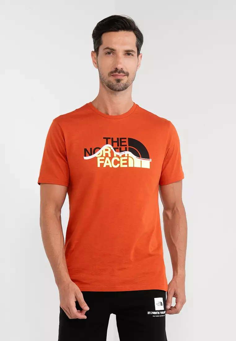 The North Face Orange T-Shirts for Men