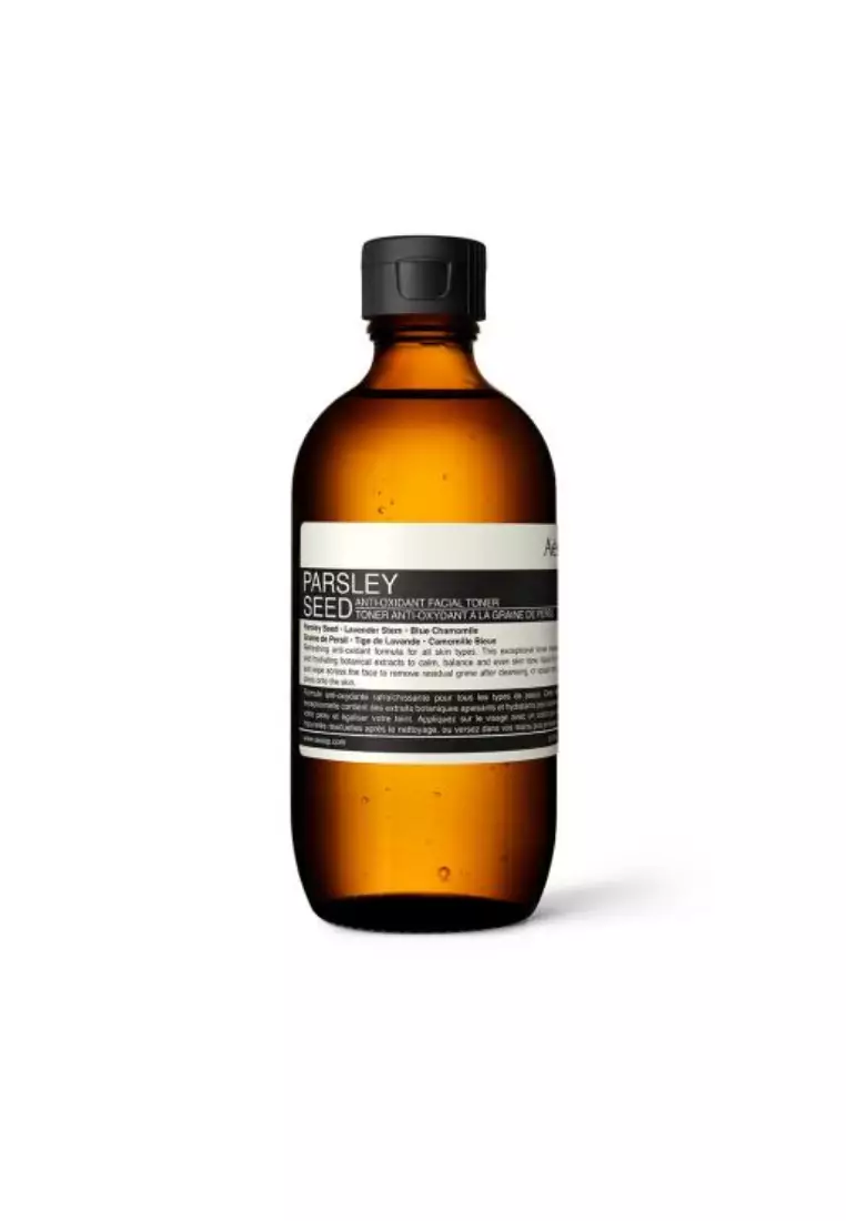 Buy Aesop Aesop Parsley Seed Anti-Oxidant Facial Toner 200ml 2025 Online | ZALORA