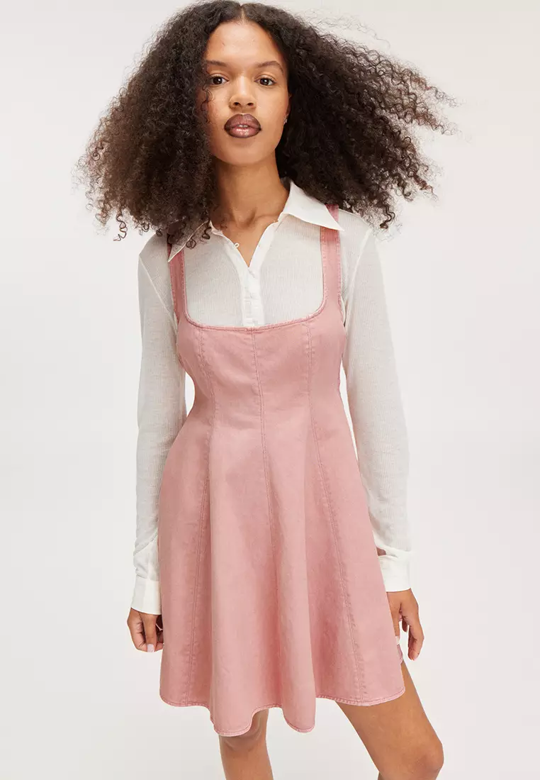 ワンピース Bonnie denim mini dress zz-1244583_79-102-1010016-1.