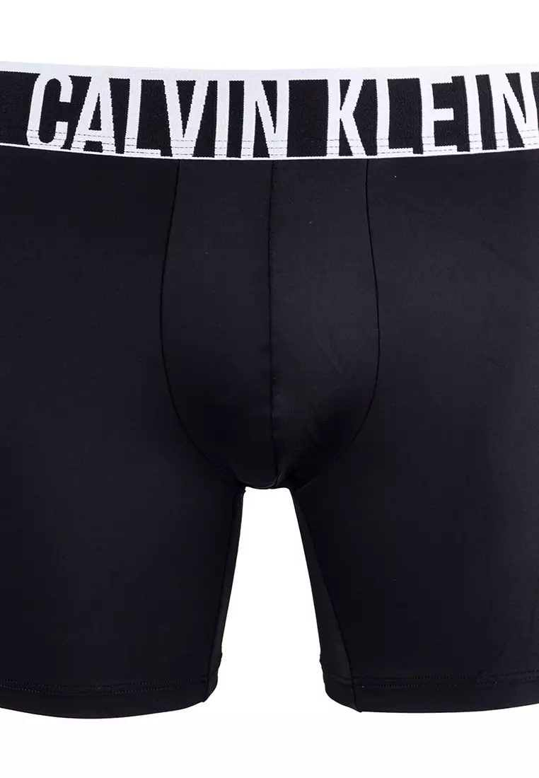 CALVIN KLEIN Men's classic intense power COTTON hip brief M L BLK