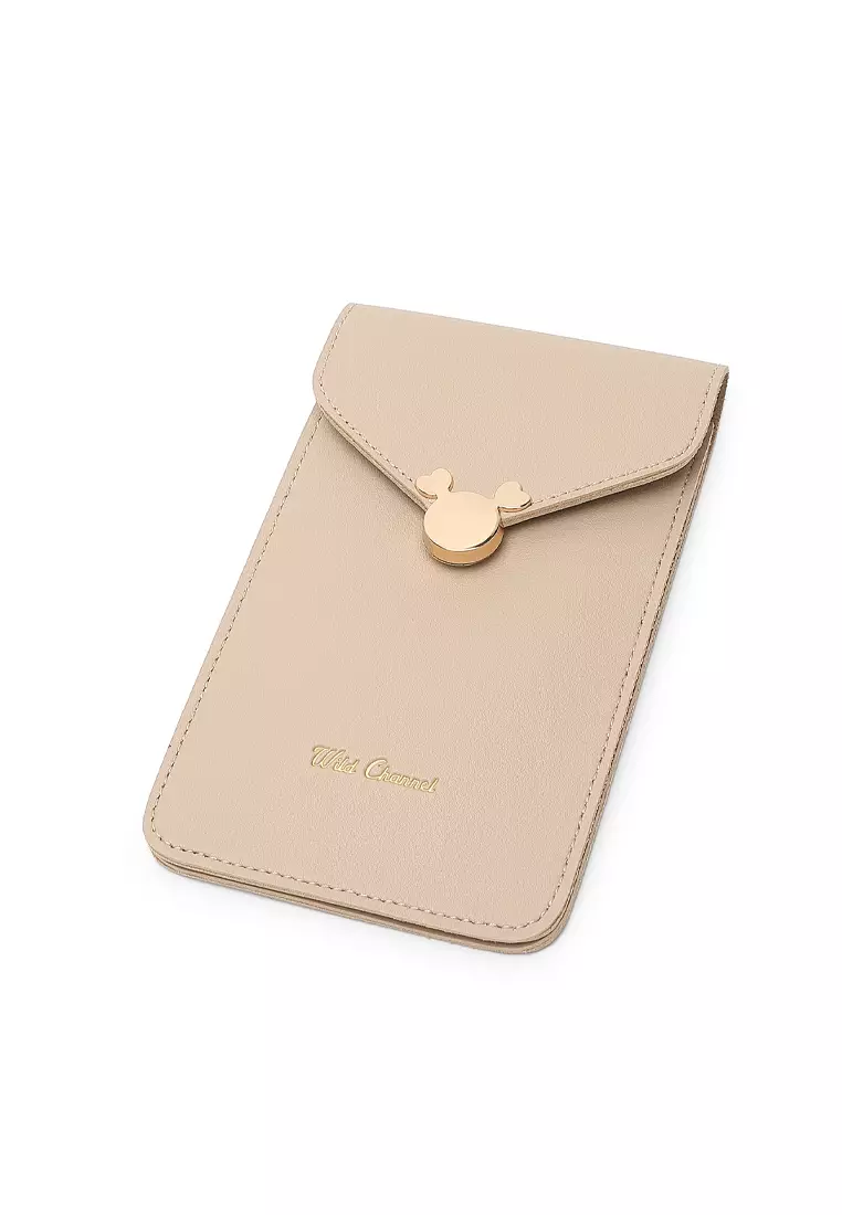 Women's Shoulder Sling Bag / Crossbody Bag - Light Apricot