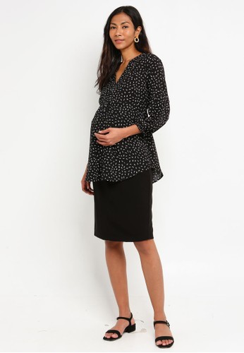 Jual JoJo Maman Bébé Maternity Tailored Pencil Skirt 
