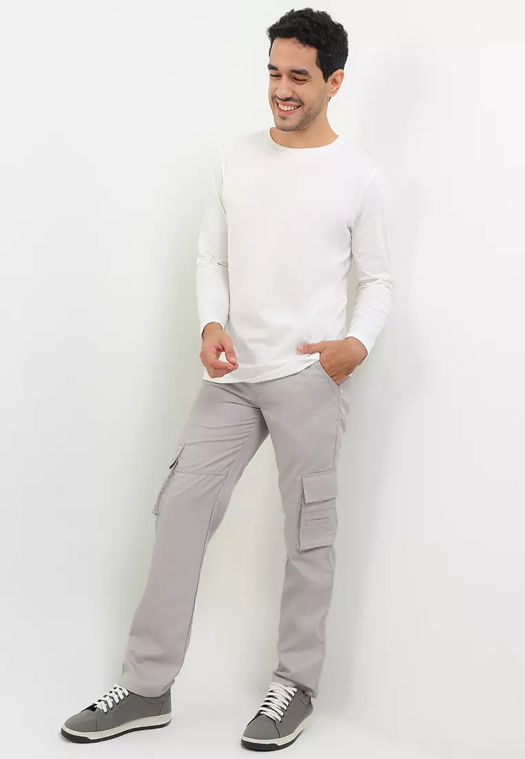 Men Basic Cargo Pants