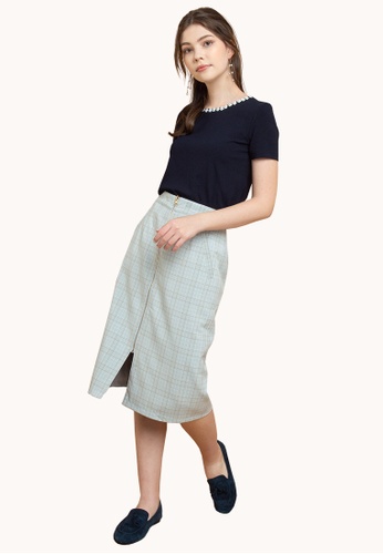 Buy L Zzie Lzzie Bellezza Top Navy 2021 Online Zalora Singapore