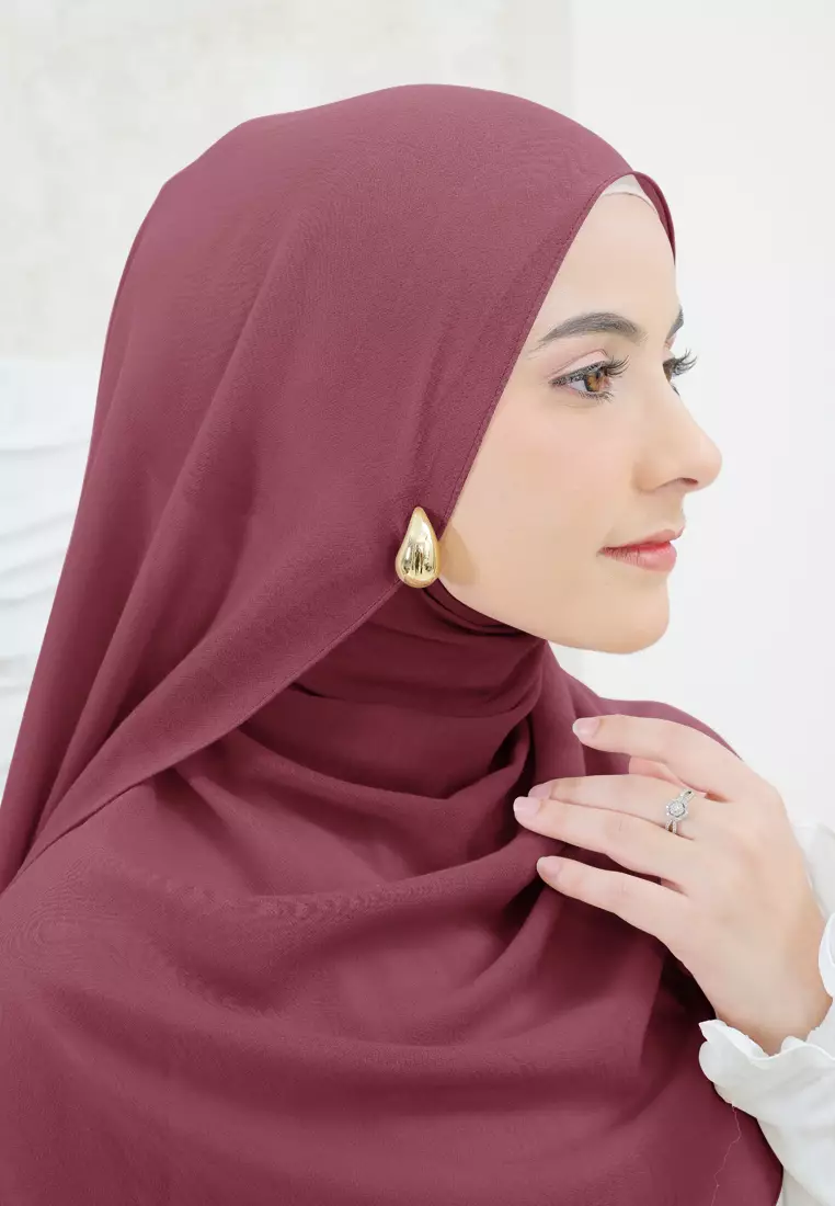 Cotton Bee - Ramya Shawl | Pashmina Viscose - Burgundy