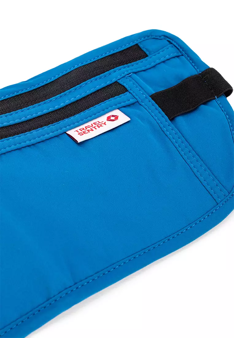 RFID Money Belt Blue