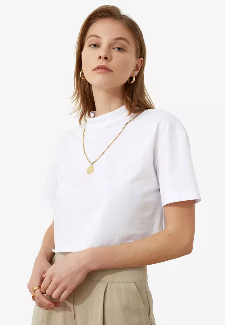 knitted t shirt women's