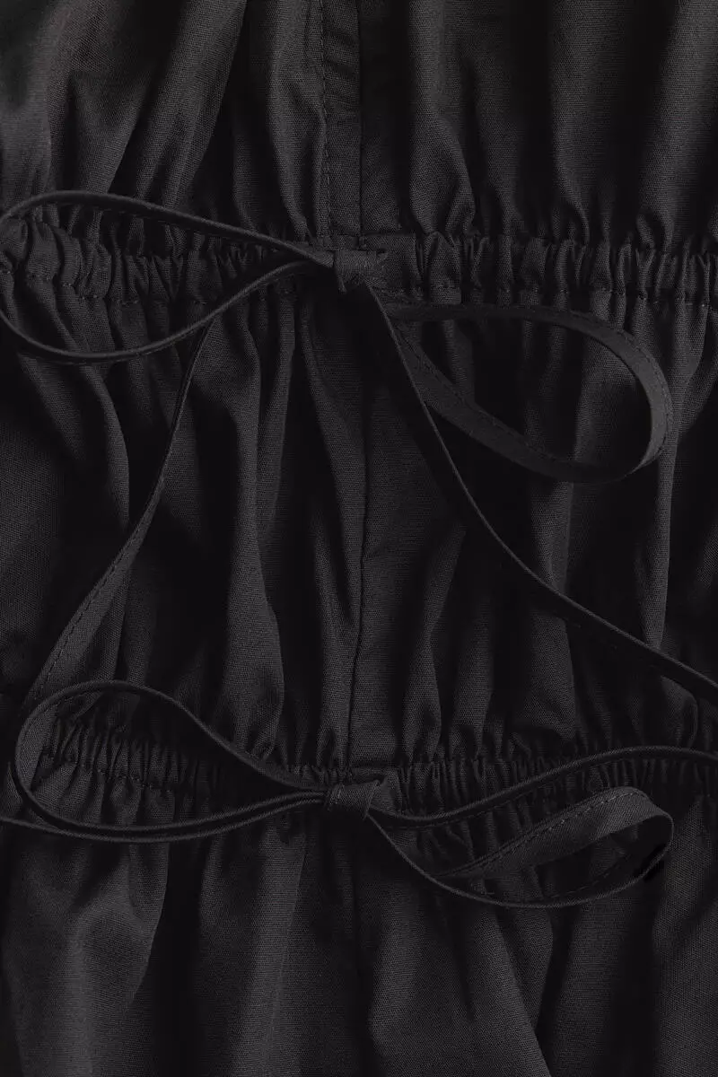 Peplum halterneck top