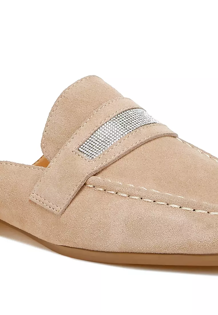 Tali Berlian Imitasi Bagal Suede di Pasir