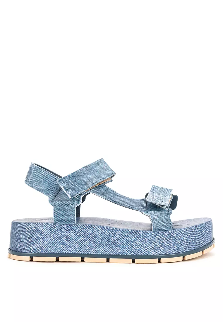 Flowing Denim Platforms