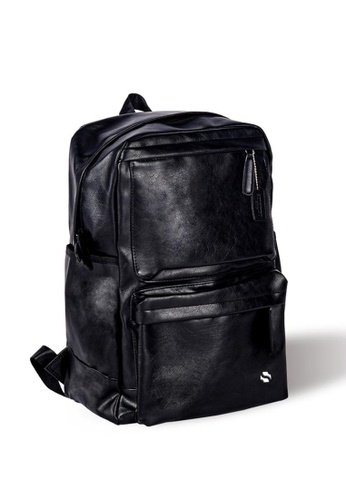 SHIGETSU Shigetsu UEDA Leather Laptop Backpack Bag for men and women ...