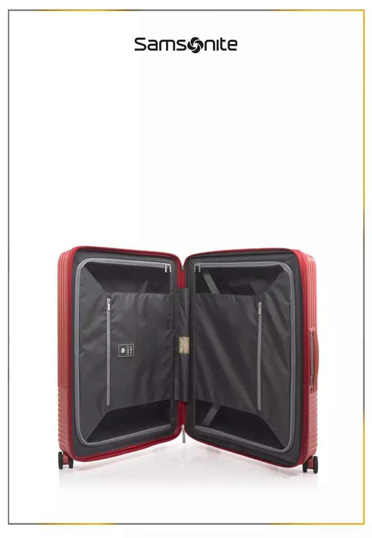 Samsonite Koper Hardcase Apinex Medium 25 inch - Glossy Orange Red