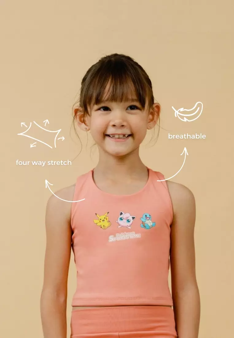 Pokémon Crop Tank - Black