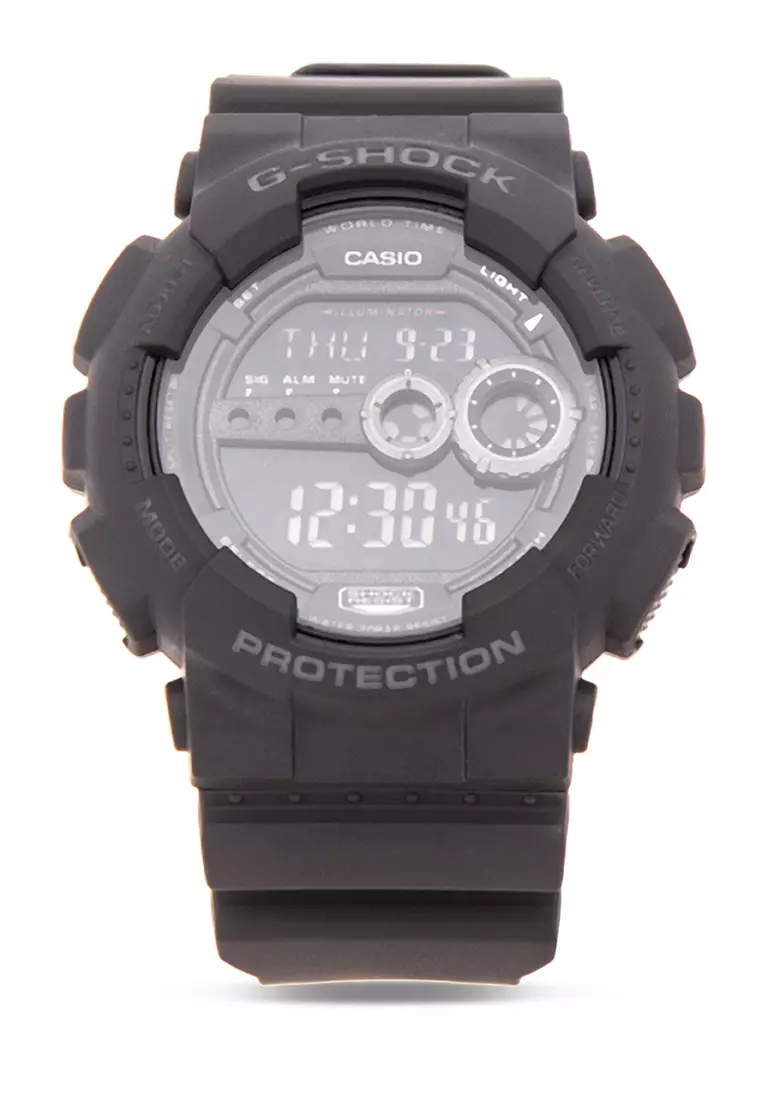 G-Shock Digital Watch GD-100-1BDR