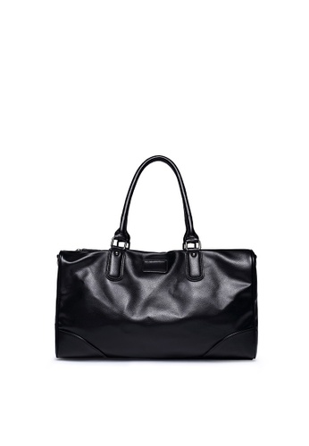 Lara black Solid Duffer Bags For Men B9CDCAC78D5BF6GS_1
