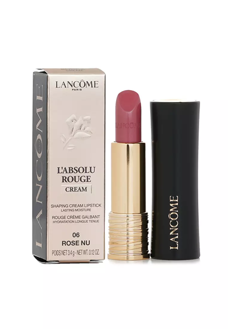 LANCOME - L'Absolu Rouge Cream Lipstick - # 06 Rose Nu 3.4g/0.12oz