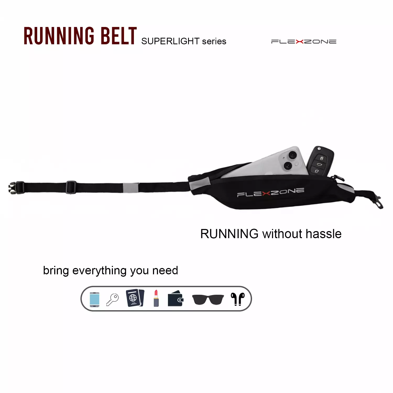 Running Belt Expandable Super Light series