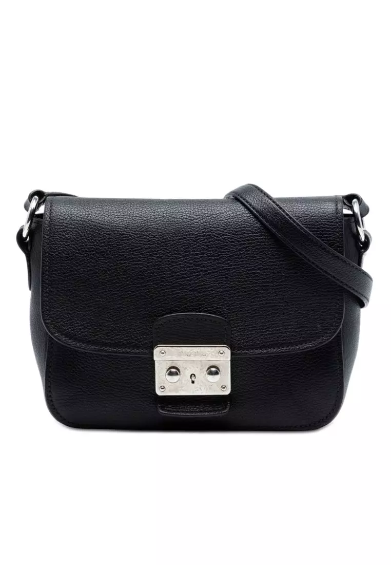 Buy MIU MIU Pre-Loved Miu Miu Goatskin Madras Crossbody 2026