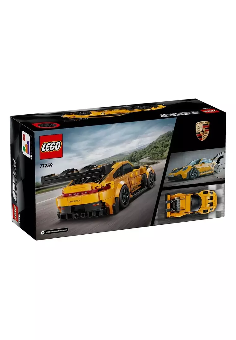 Speed Champions 77239 Porsche 911 GT3 RS Super Car, Age 9+, Building Blocks, 2025 (348pcs)