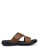 Louis Cuppers 褐色 Metal Hardware Cutout Sandals E8F4DSH27C34D3GS_1