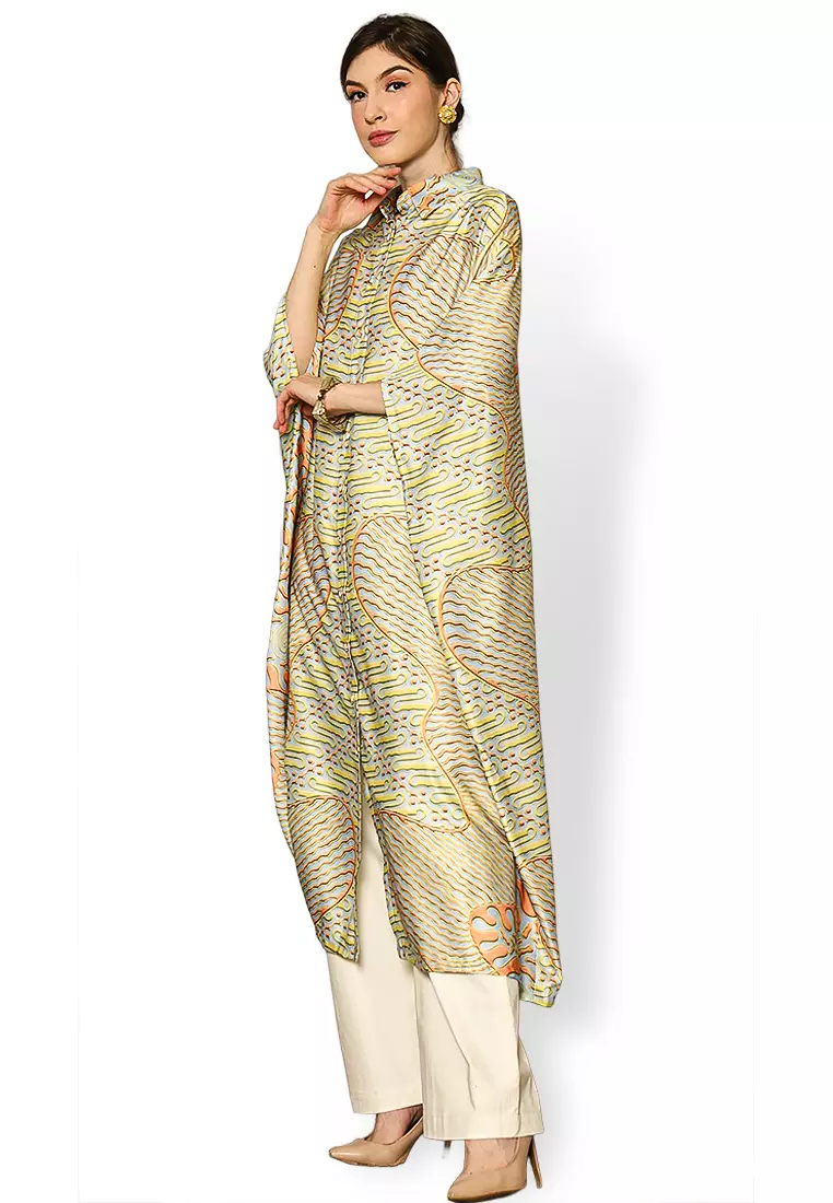 Kanzi Collared Kaftan