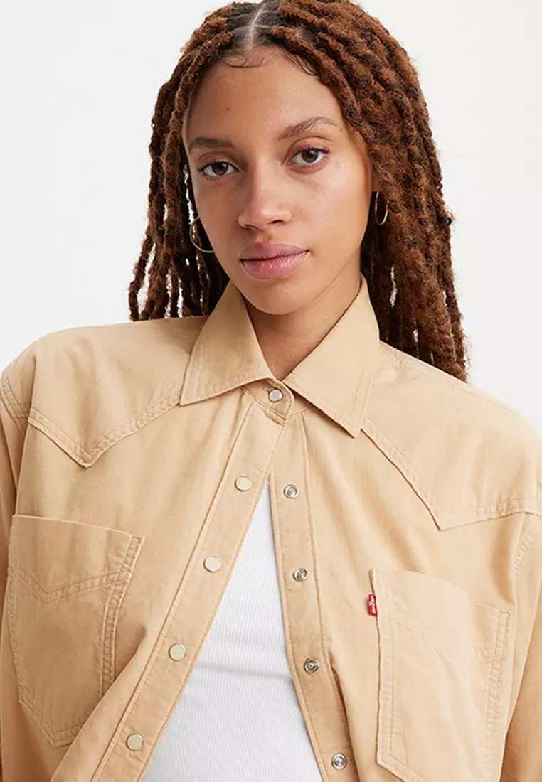 Levi's corduroy western shirt best sale