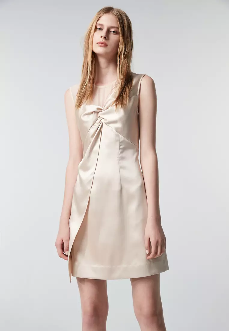 Zalora hotsell gold dress