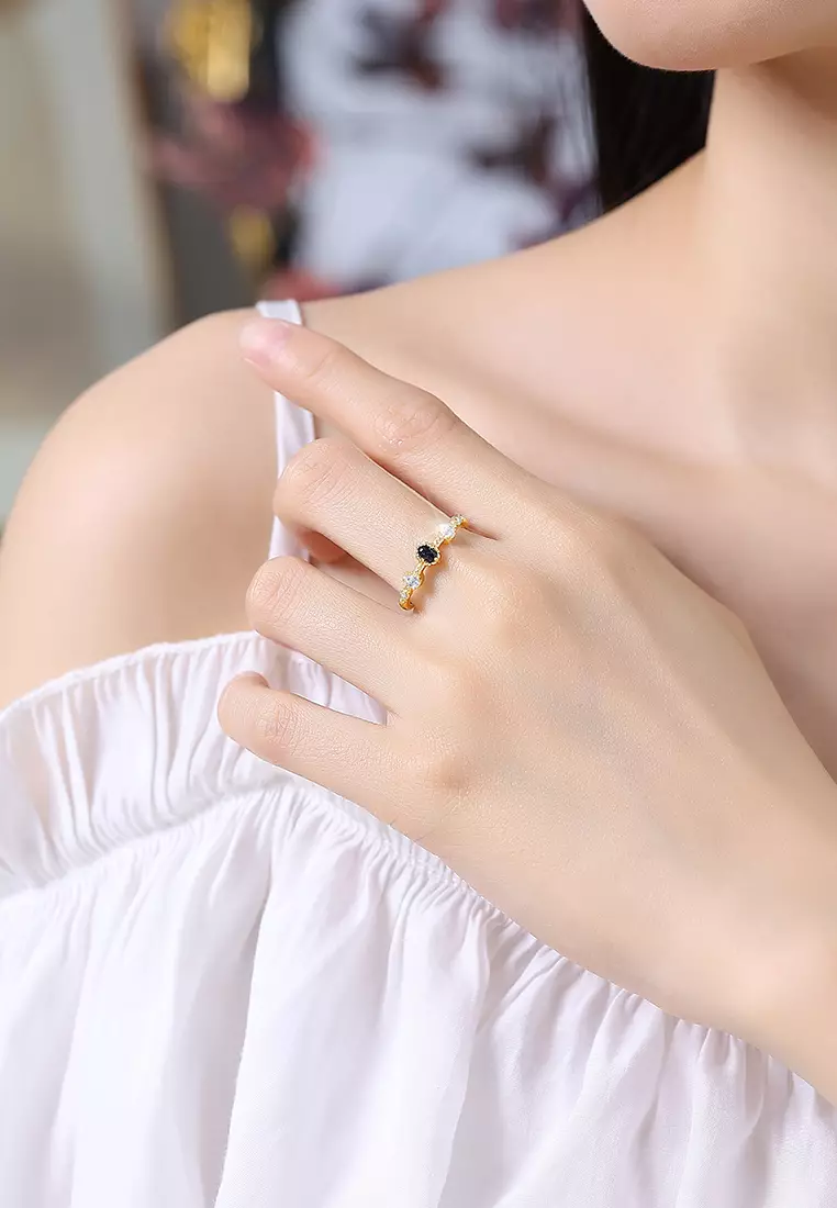 Cincin Wanita Original Zircon Korea Aksesoris Cewek Aksesoris Adjustable Tunangan Jewellery Anti karat