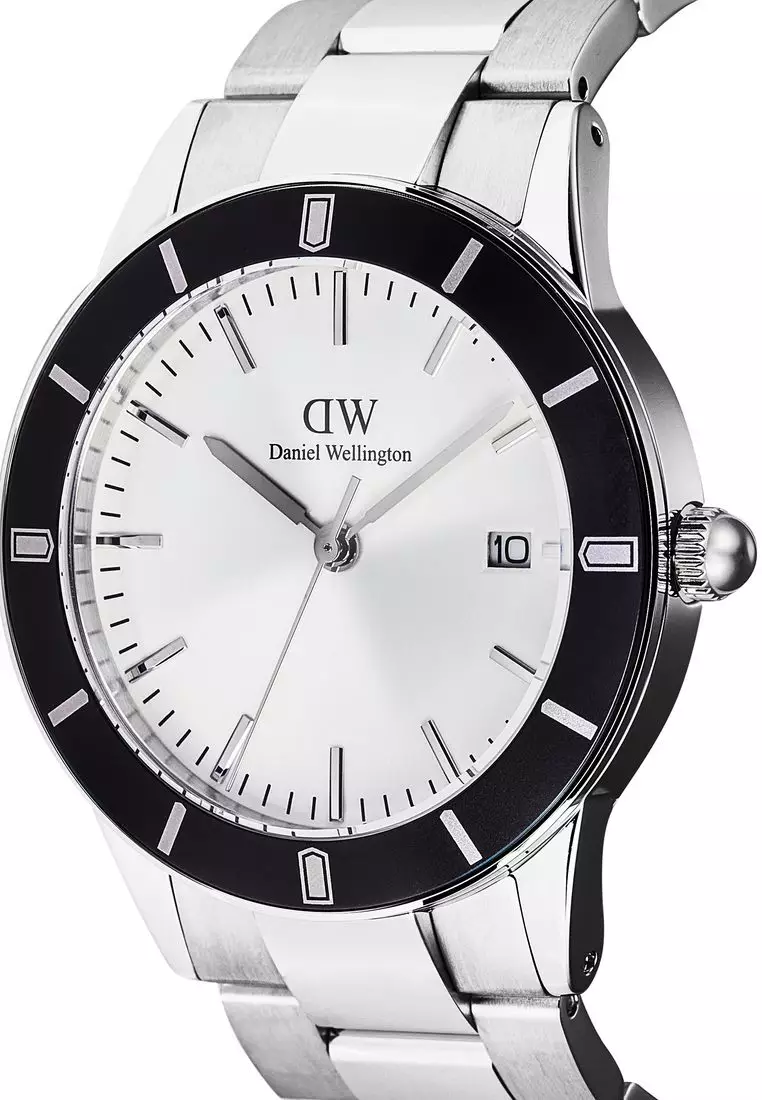 Iconic Paradigma Link Black Bezel - Men Watch stainless steel watch DW Official Authentic Original