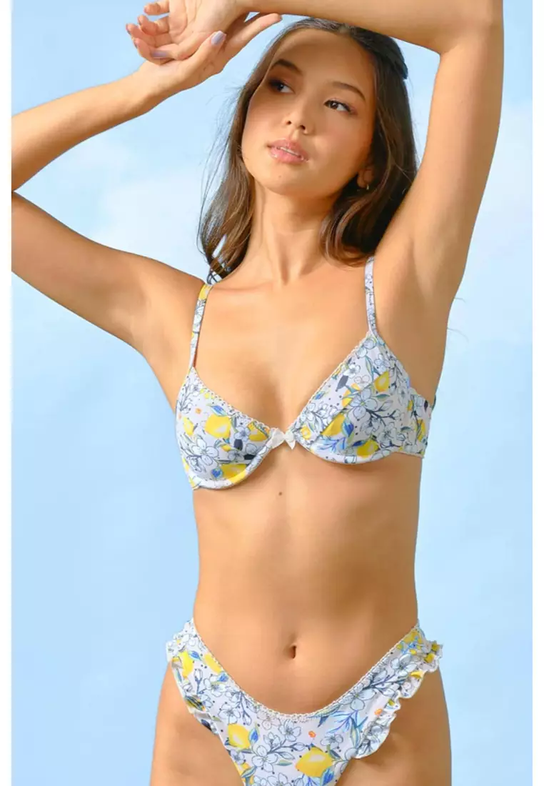 Candice Underwire Bikini Top / Limoncello