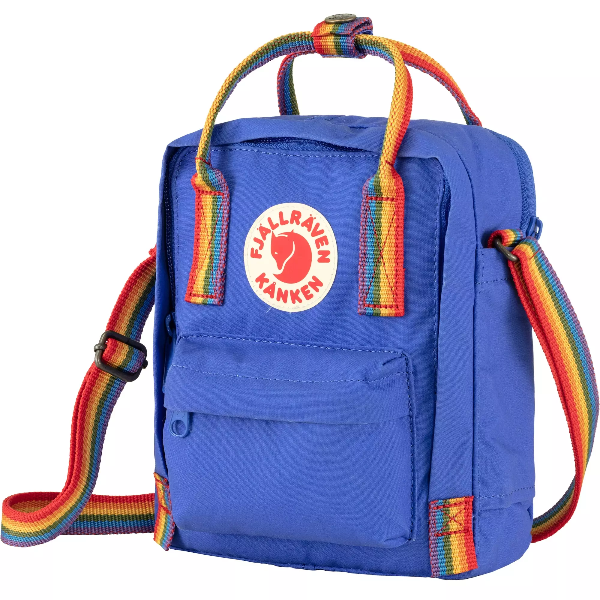 Fjallraven Kanken Rainbow Sling Bag Cobalt Blue - F23623-571