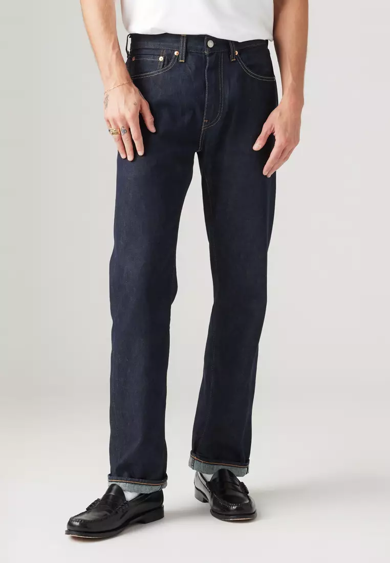 Selvedge Jeans Levis Denim Jeans Mens Buy Levi's Men's 505 - Main Image