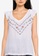 Springfield white Embroidered Neckline Top C9D6AAA1120C84GS_3