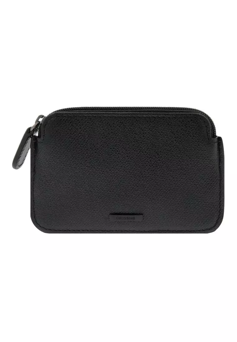 Buy Crossing Elite Leather Coin Pouch - Jeans in Singapore & Malaysia - The  Wallet Shop