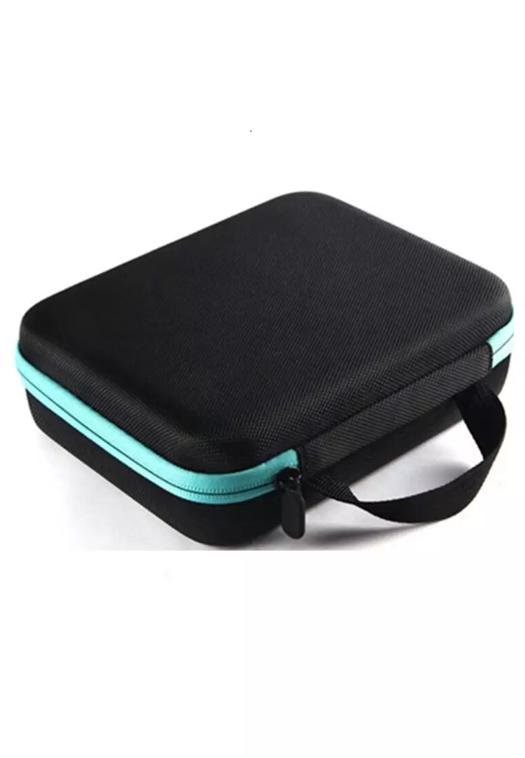 Tas EVA Organizer Botol Diamond Bottle Painting Container Carry Case 30 Slot Small - Blue