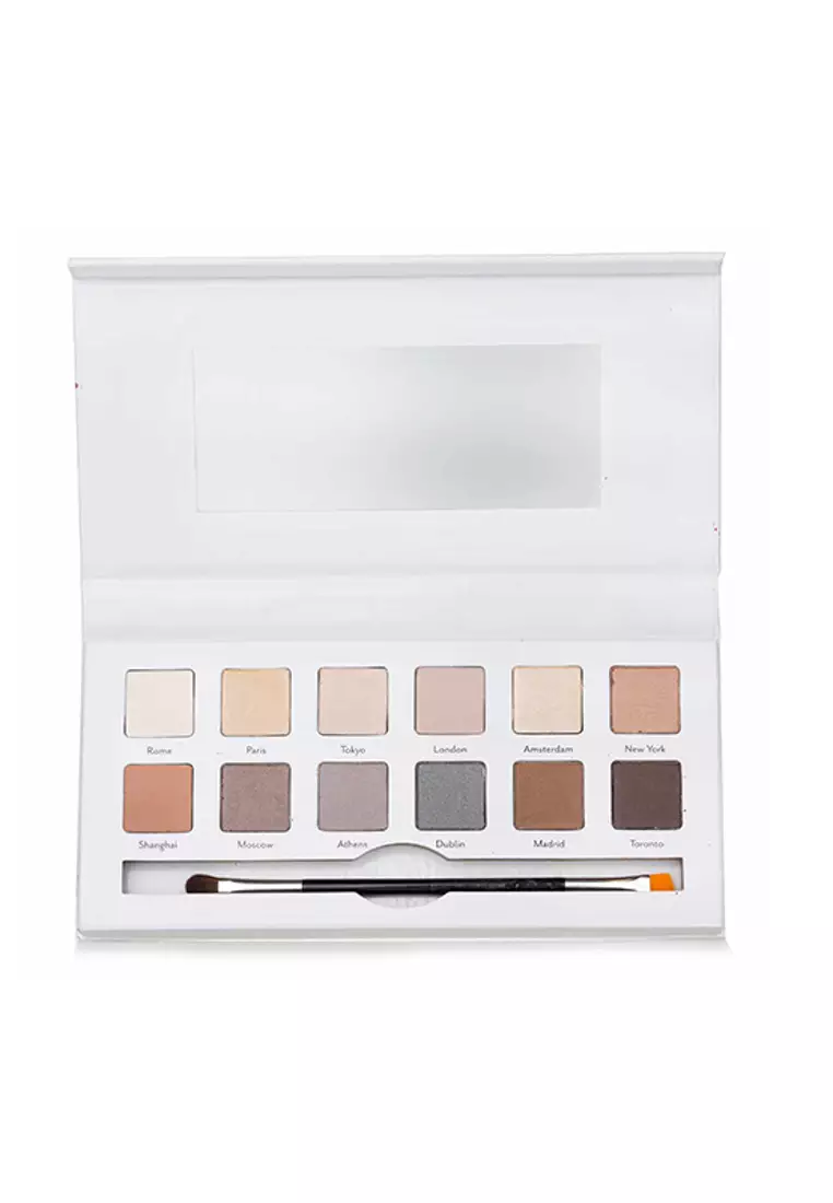 Discount on Cargo  shoes - SKU: Cargo - Around The World Eye Shadow Palette (12x Eye Shadow, 1x Shadow Brush) 12x0.8g/0.03oz