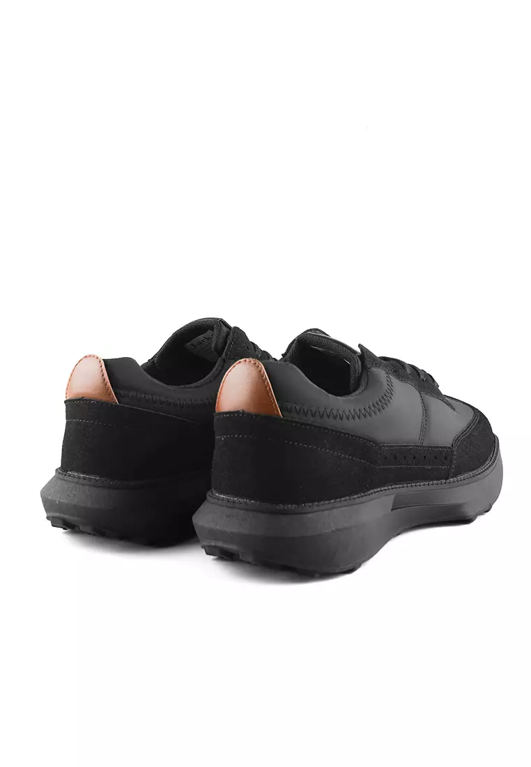 Jackson Fawn 1CA Full Black - Sepatu Sneakers