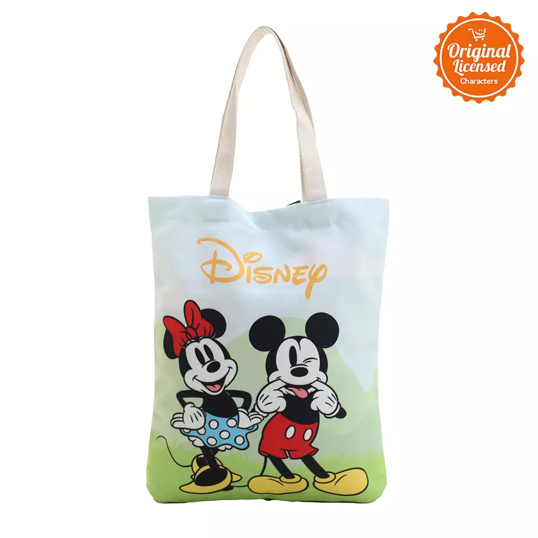 Tas Canvas Mickey Minnie 33x38 cm